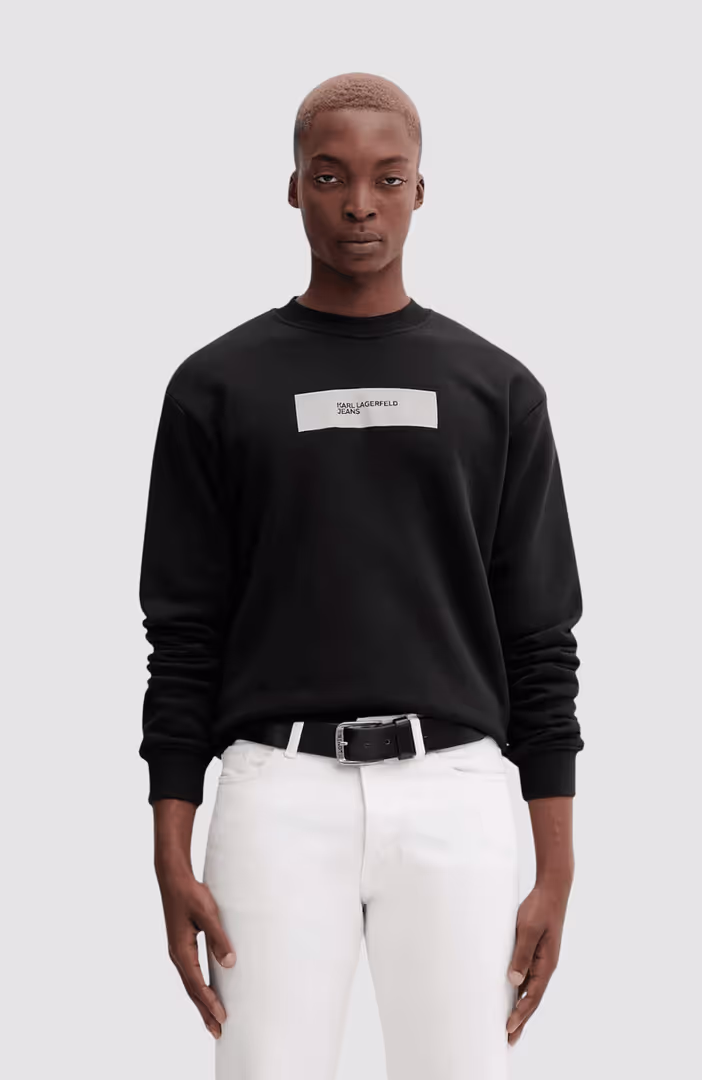 Klj Reg Reflective Logo Sweat