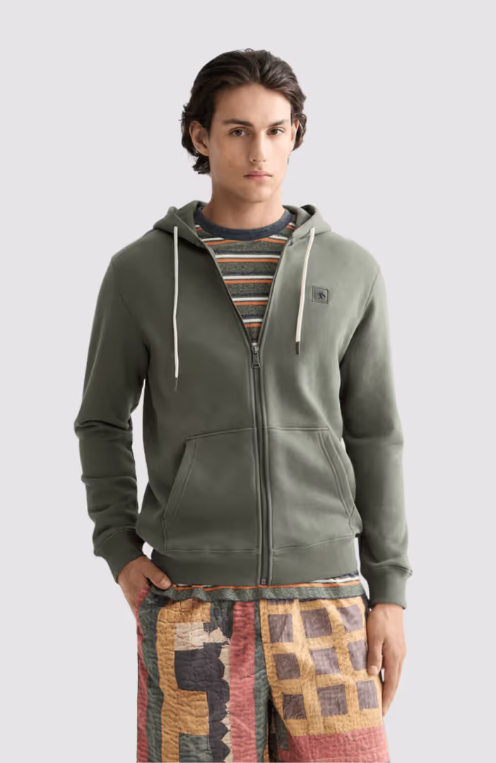 Full Zip Logo Hoodie