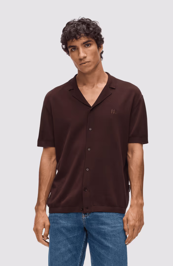 Buttoned Sslv Resort Polo