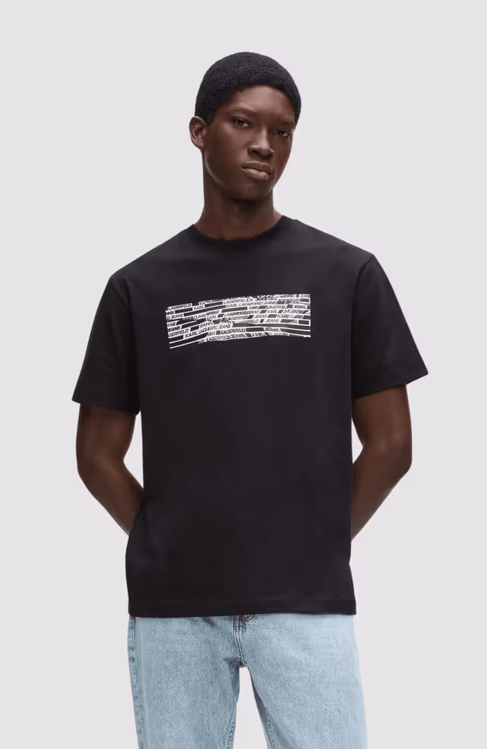 KLJ Reg Ss Tape Logo Tee