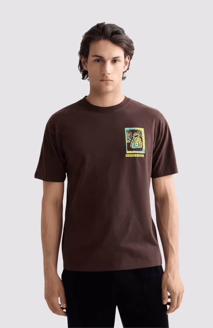 Relaxed Fit Front + Back AW T-shirt