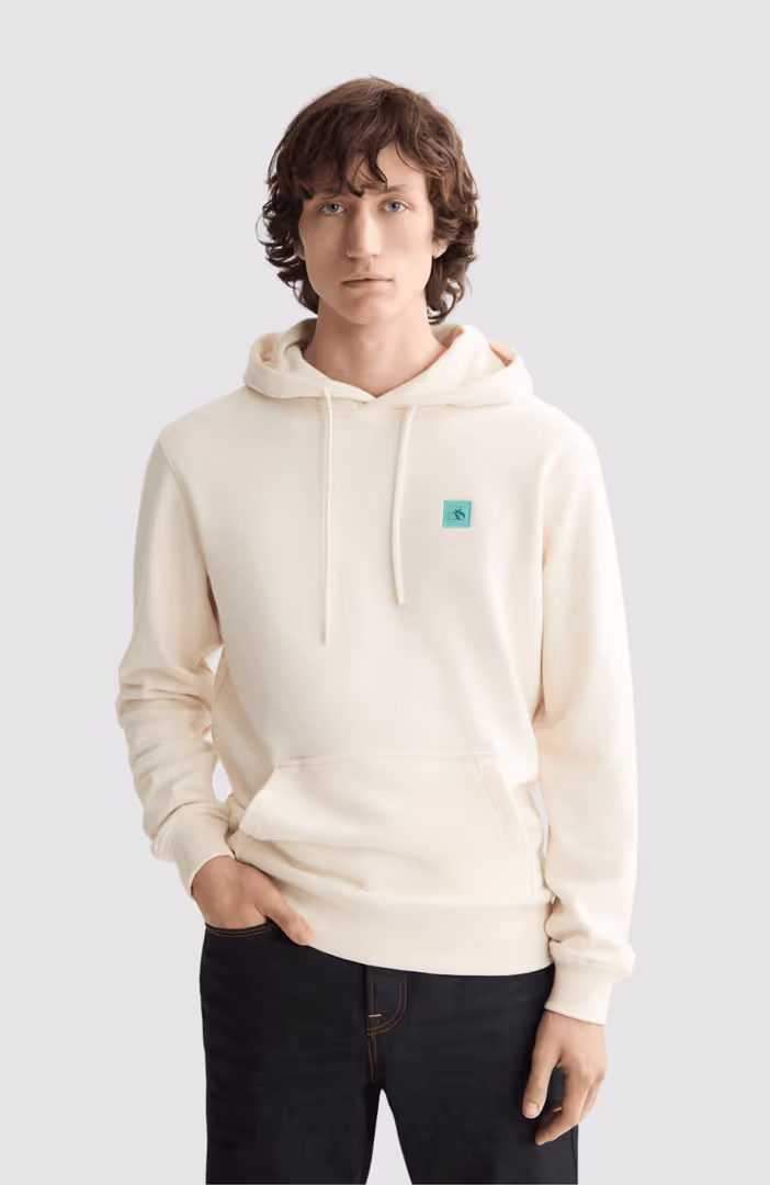 Seasonal Core - Regular-Fit Logo Badge Hoodie