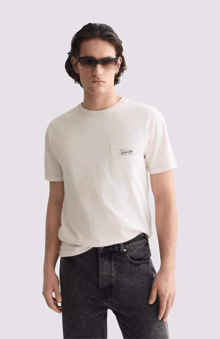 Garment-Dye Relaxed-Fit T-Shirt