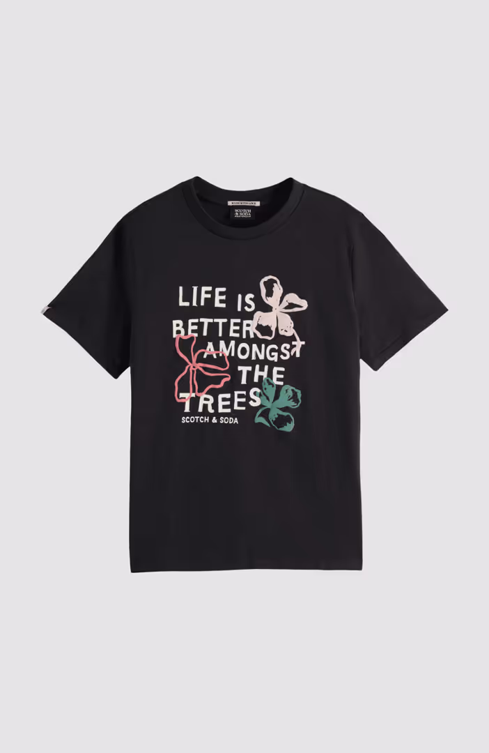 Puff artwork regular T-shirt