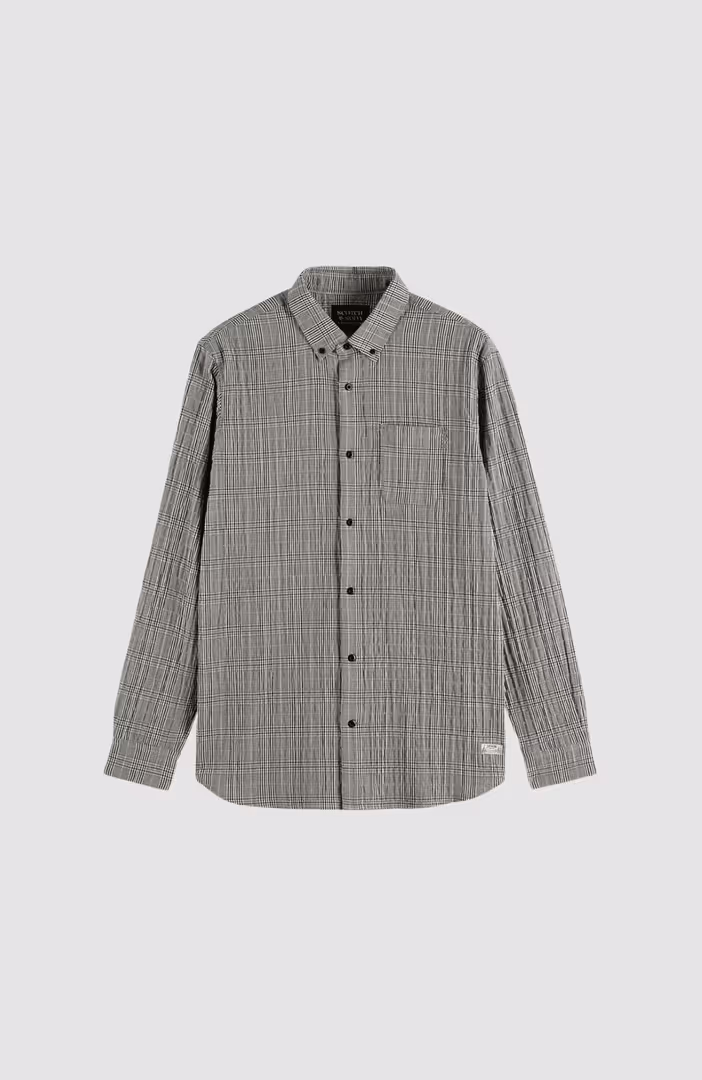Seersucker Glen Check Shirt