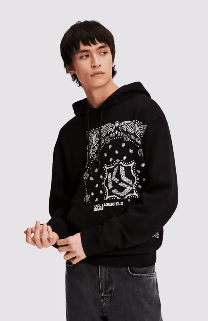 KLJ Regular Bandana Hoodie