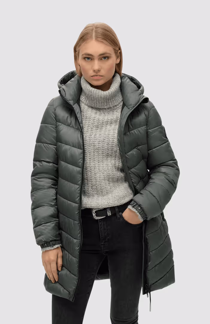 HOODED FUJI MID PADDED JACKET