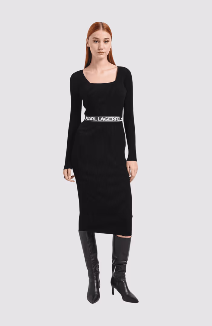 Lslv Logo Knit Dress