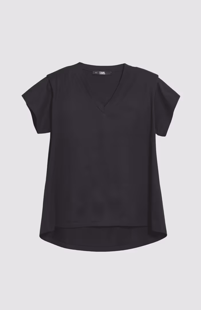 Feminine V-Neck T-Shirt