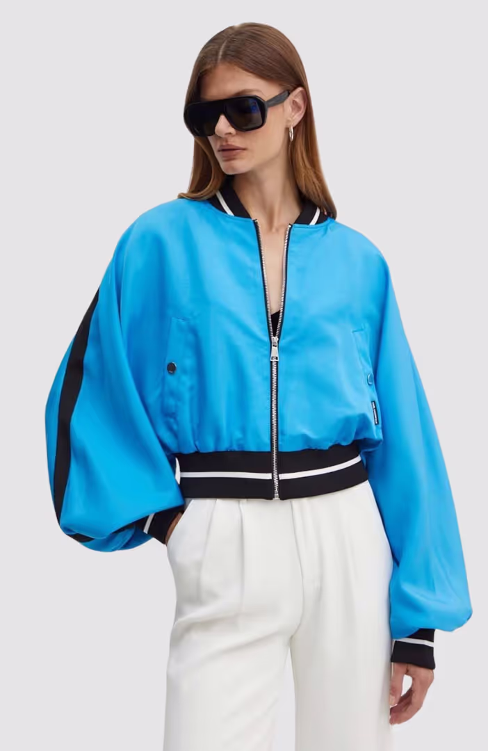 Voluminous Bomber Jacket