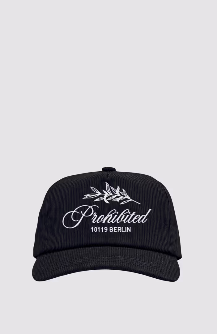 Leaf Corduroy Cap