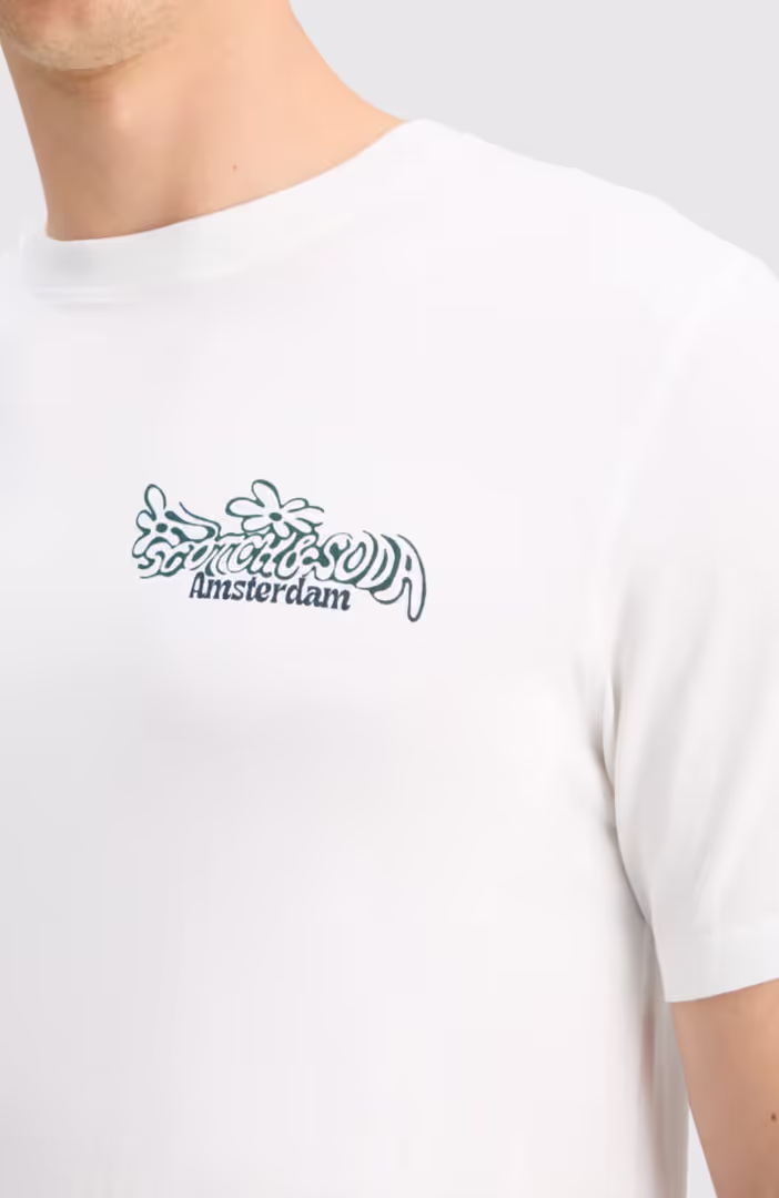 Regular Fit Front Back Artwork T-Shirt