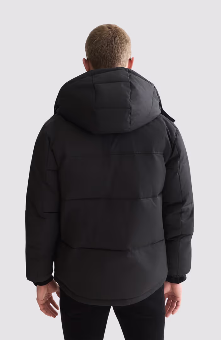 Hooded puffer jacket