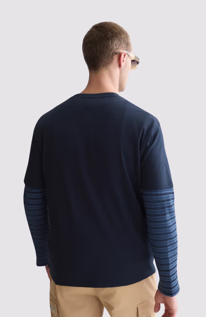 Front artwork relaxed-fit T-shirt