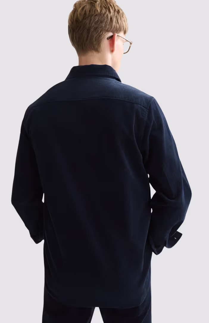 Corduroy regular-fit shirt