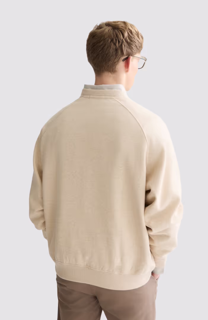 Melange loose-fit sweatshirt