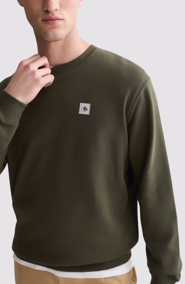Seasonal core logo badge regularfit sweatshirt