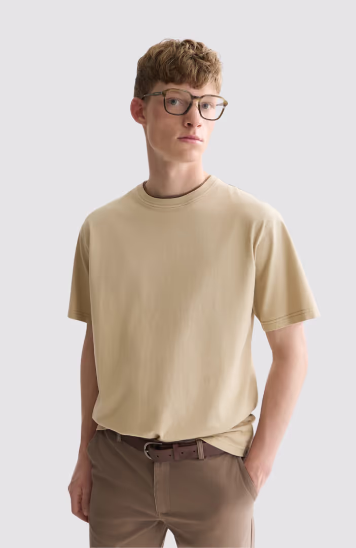 3 Crosses relaxed-fit garment-dyed T-shirt
