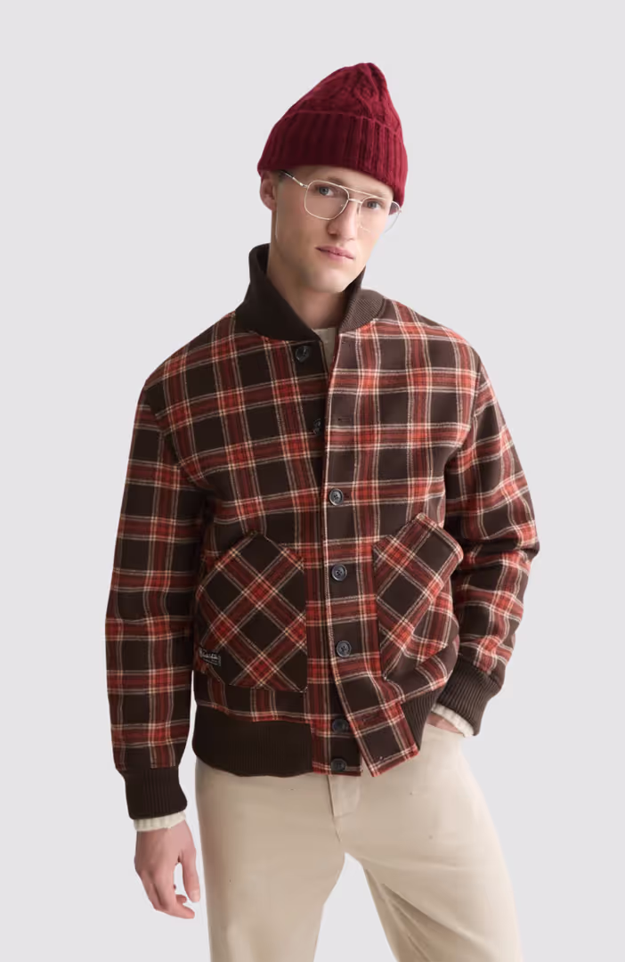 Shawl collar bonded jacket