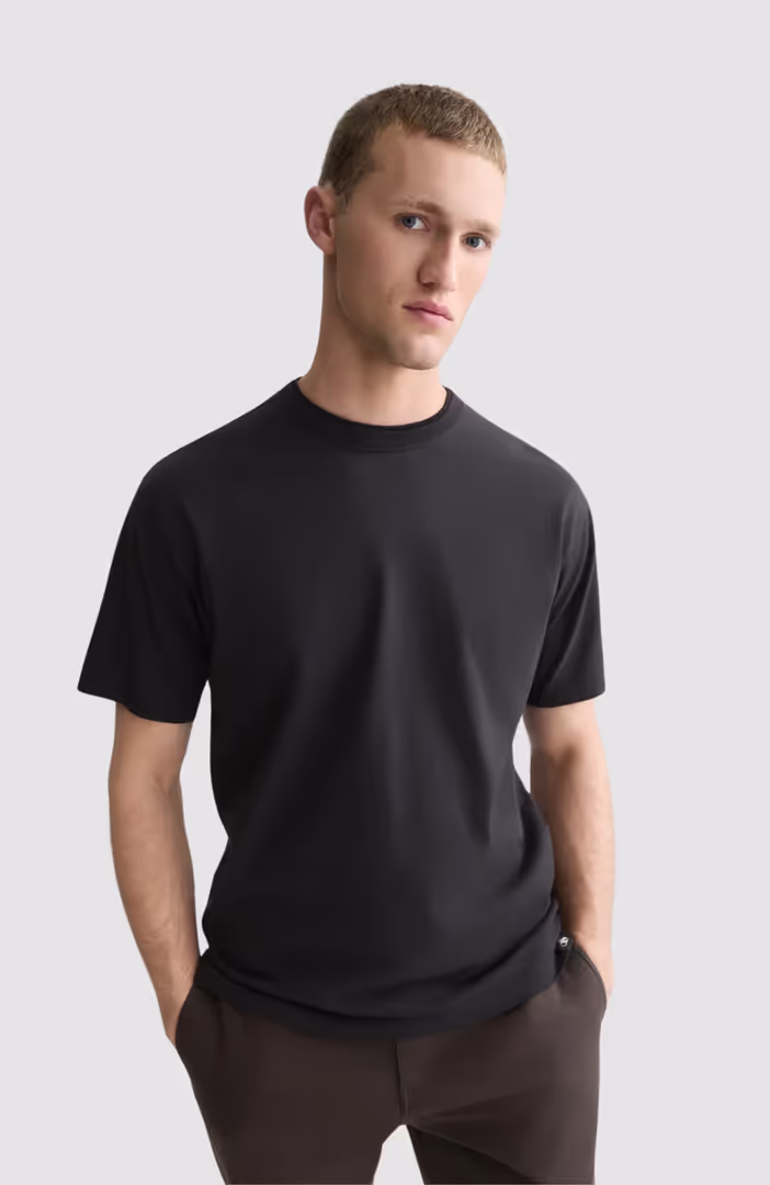 3 Crosses relaxed-fit garment-dyed T-shirt