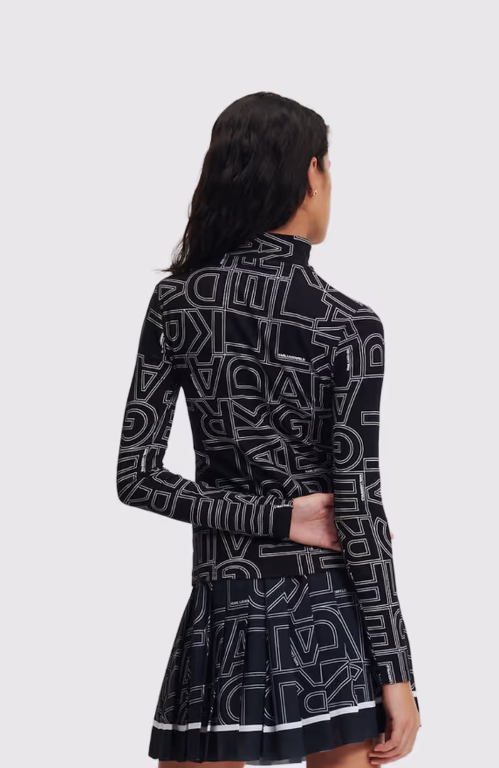 Square Aop Lslv Top