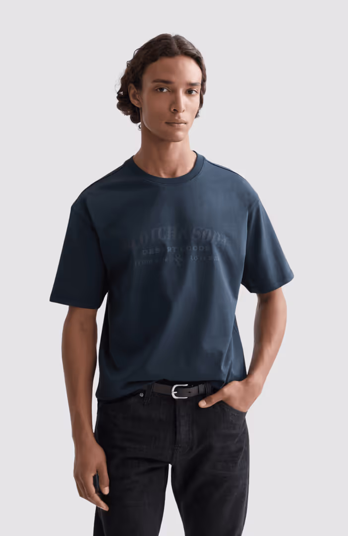 Front artwork relaxed-fit T-shirt