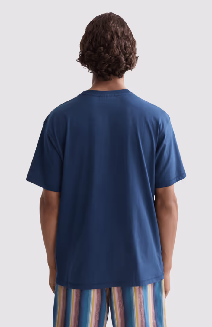 Seasonal core chest artwork relaxed-fit T-shirt