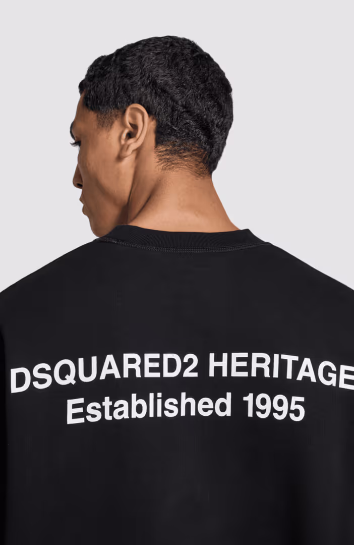 Printed Heritage Logo Crewneck