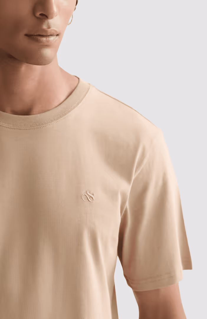 Seasonal core chest logo regular-fit T-shirt