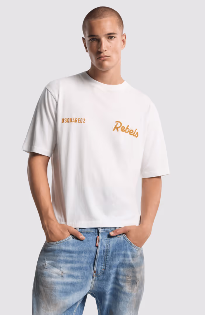 Dsquared2 Rebels Loose Fit T-Shirt