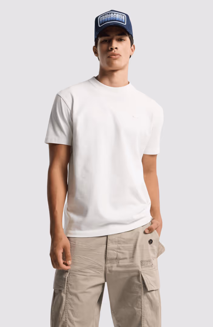 Dsquared2 Logo Plaque Cool Fit T-Shirt