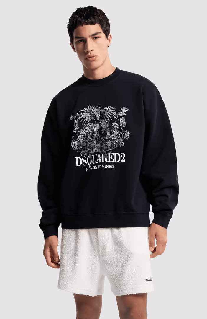 Monkey Business Relax Fit Crewneck