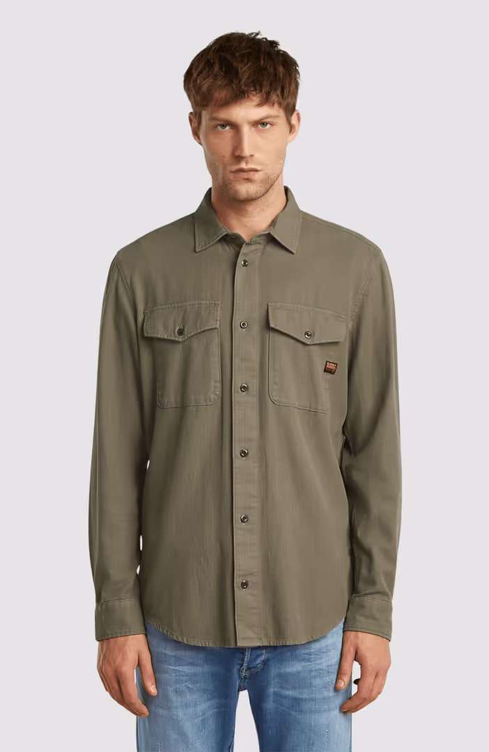 Marine Slim Shirt l\s