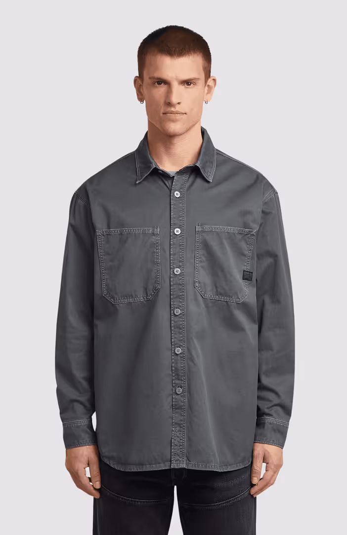 Relaxed 2-pkt shirt l\s