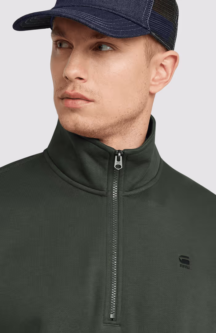 Premium core half zip r sw l\s