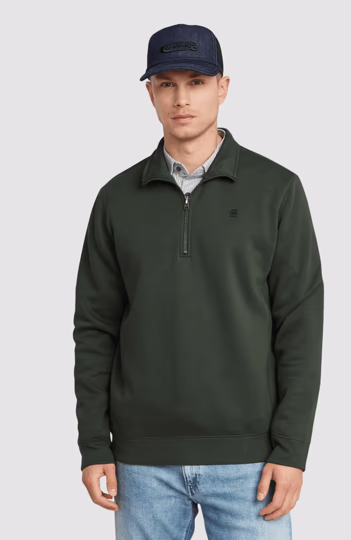 Premium core half zip r sw l\s