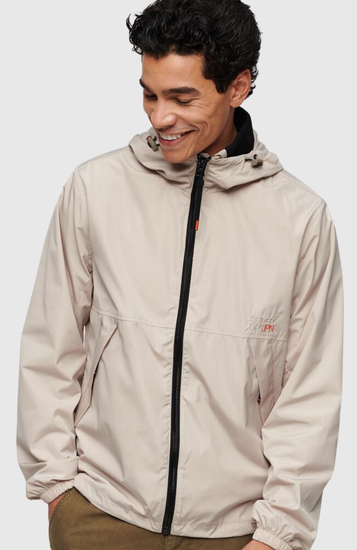 Hooded Windbreaker Jkt