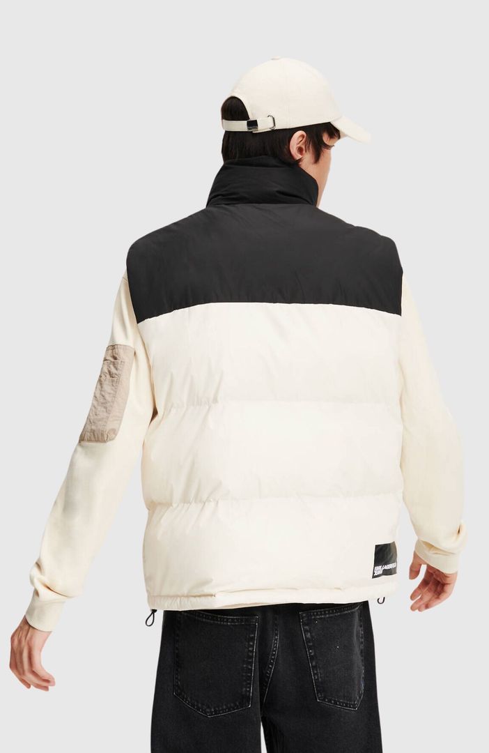 KLJ Blocked Puffer Vest