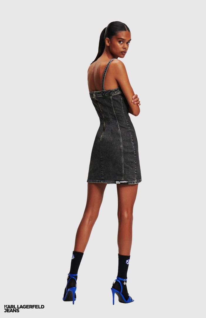 Klj Denim Mini Dress