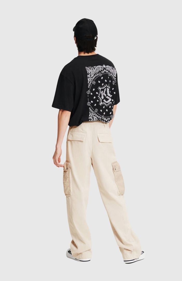 KLJ Mix Material Utility Pant