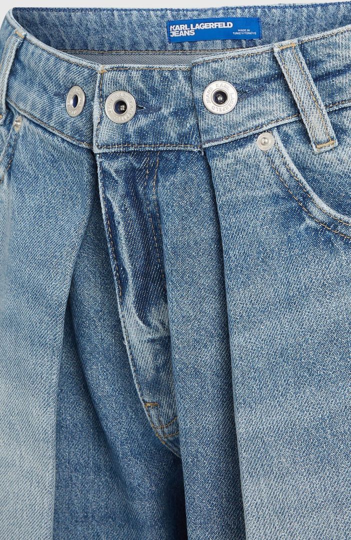 KLJ Mr Relaxed Pleated Denim