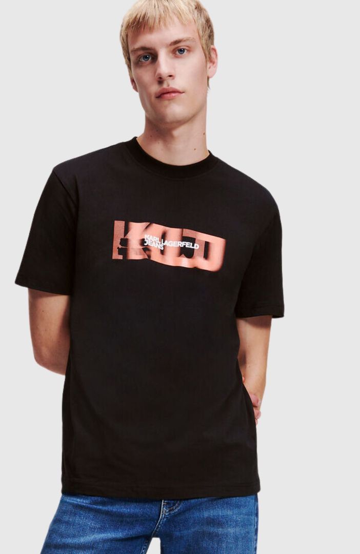 KLJ Regular Blurred Sslv Tee