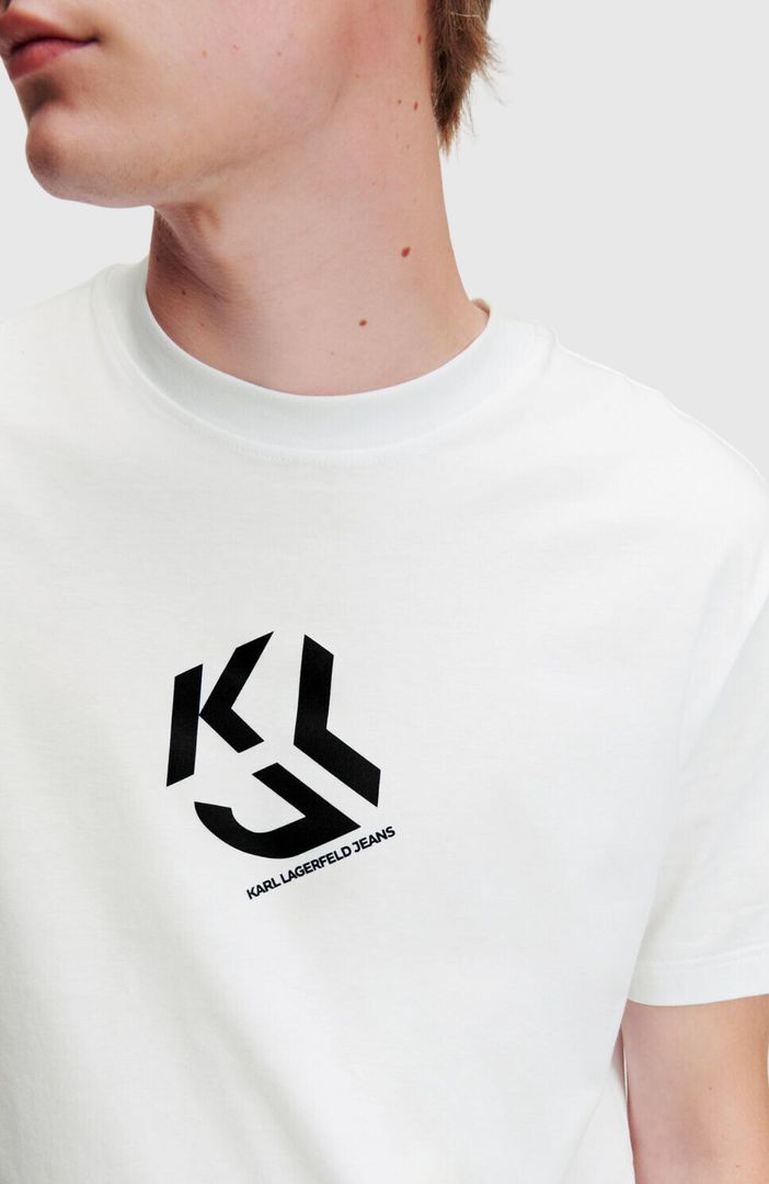 Klj Regular Monogram Sslv Tee