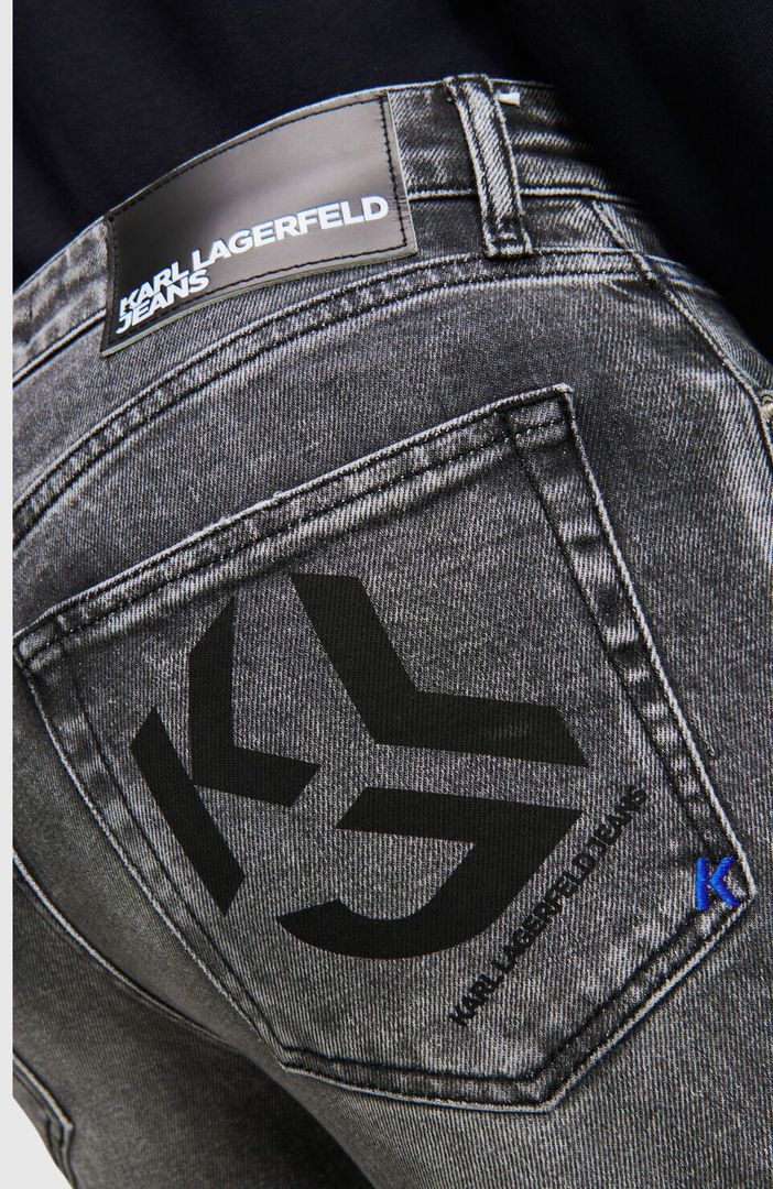 KLJ Slim Monogram Denim