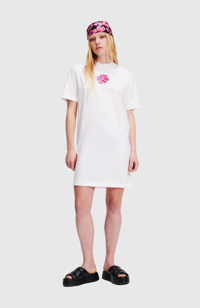 KLJ Sslv Logo Tee Dress