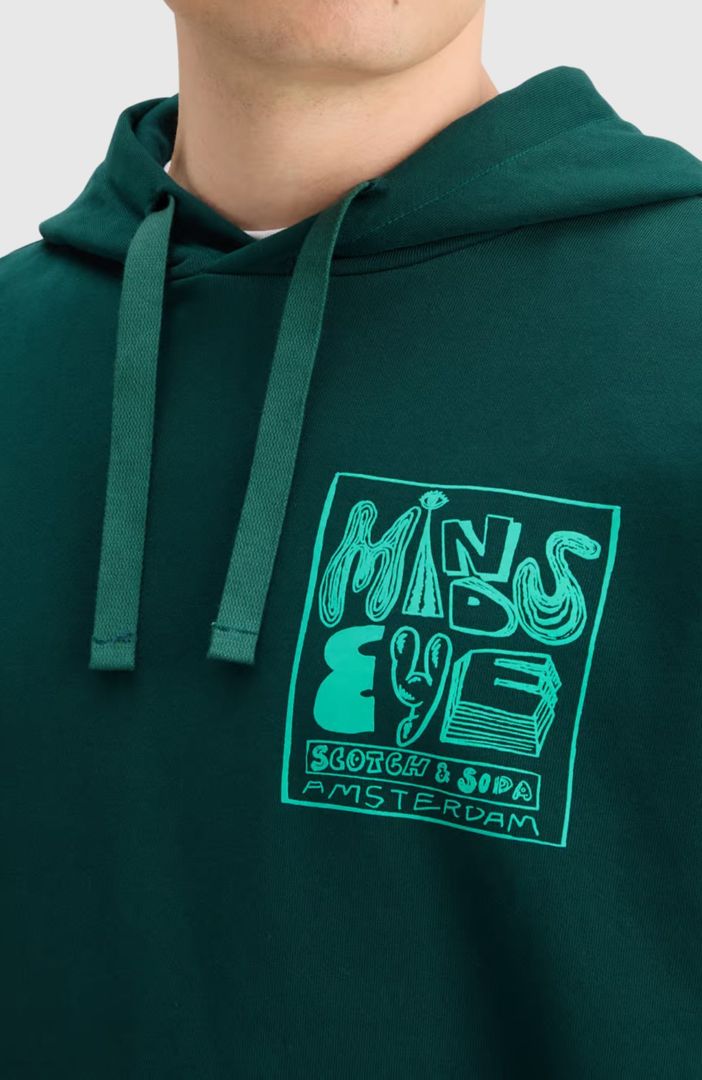 Loose Fit Artwork Hoodie