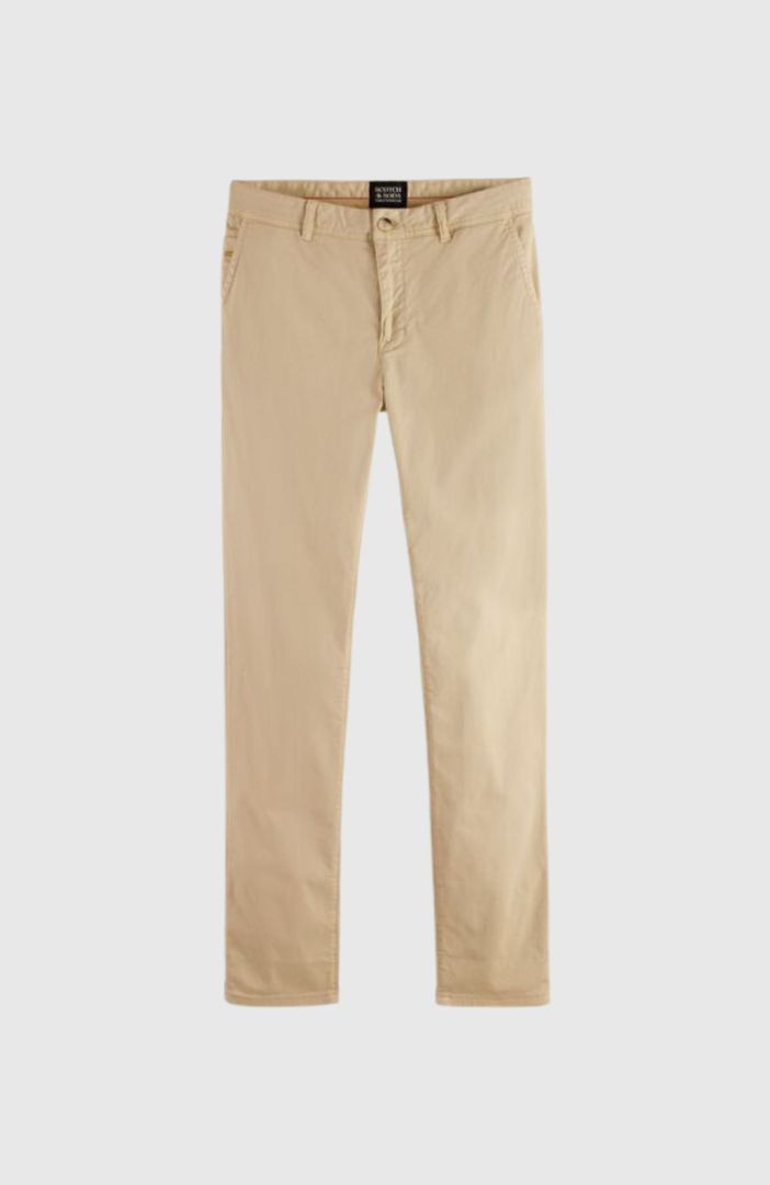 MOTT-  garment dyed pima cotton chino