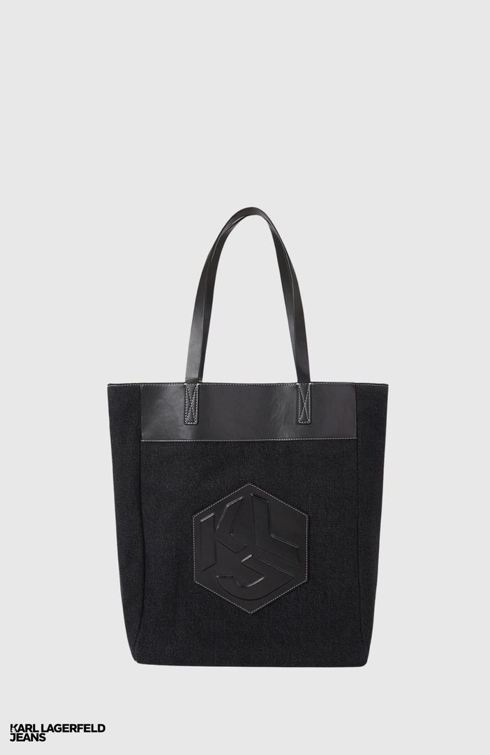 N/S Dnm Block Logo Tote