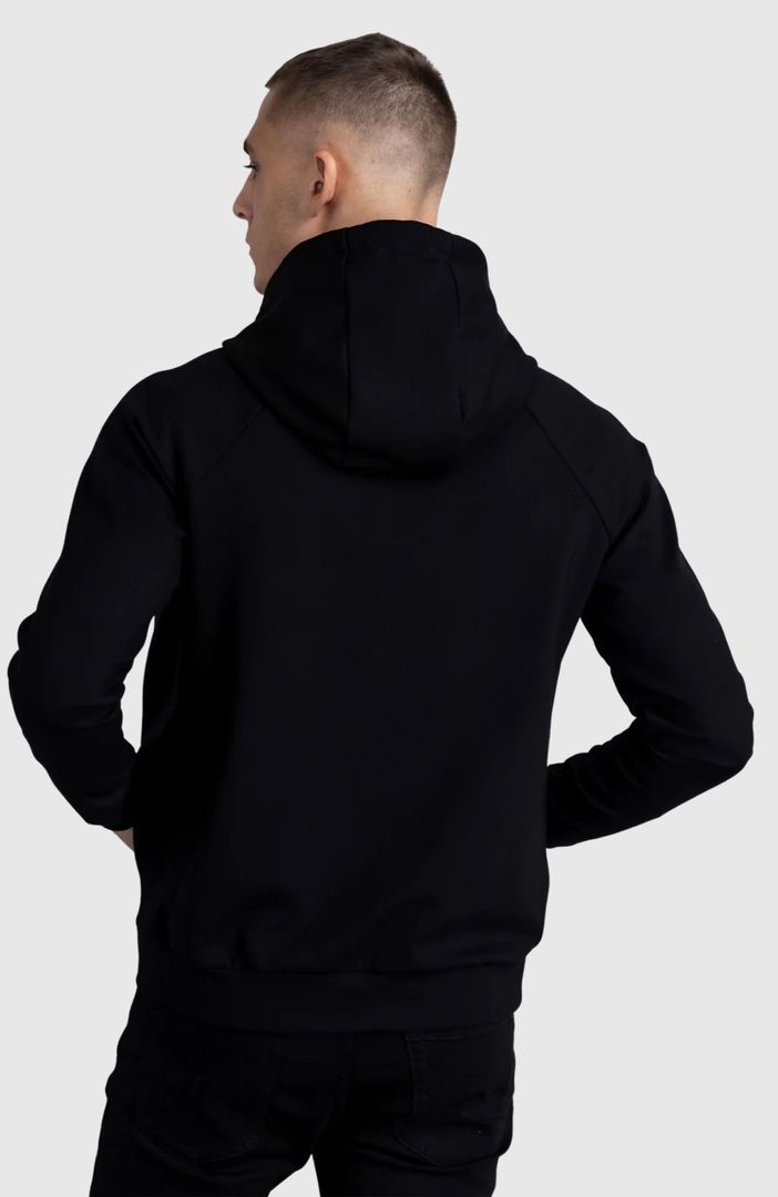 Rani Zip Gold Emblem Hoodie