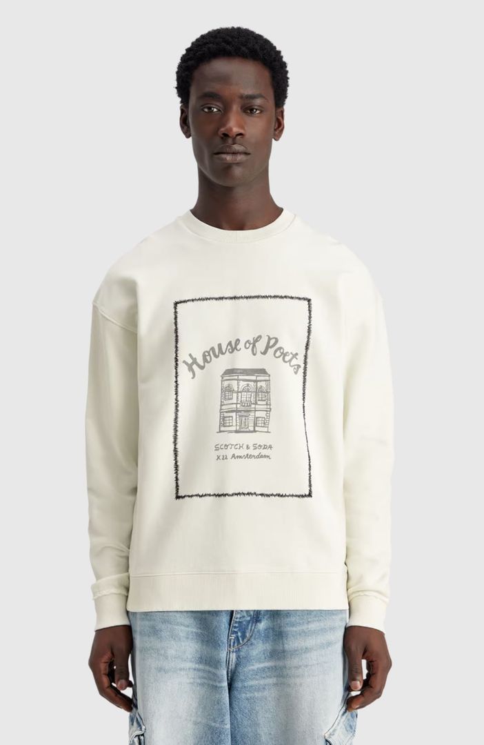 Relaxed Fit Artwork Sweatshirt